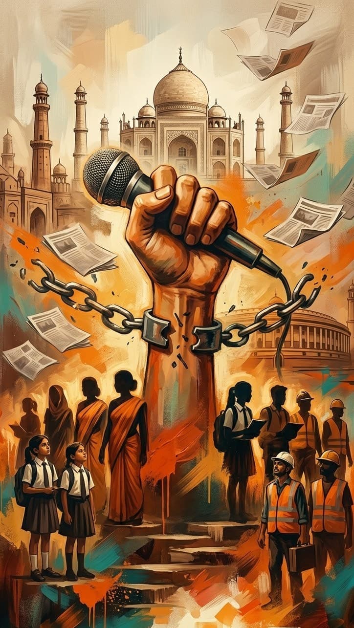 Rashtra Voice civic journalism hero mobile